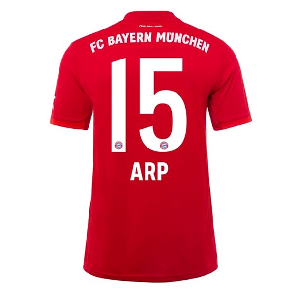 Maillot Football Bayern Munich NO.15 ARP Domicile 2019-20 Rouge